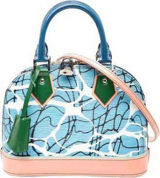 Louis Vuitton Pre-owned Handbags, female, Blue, Size: ONE SIZE Pre-owned Vintage Handbag