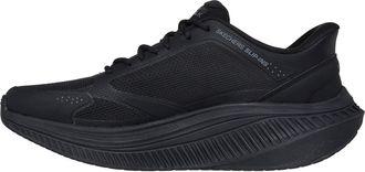 Skechers Mens Go Walk Max Cushioning Arch Fit Jaylen Sneaker, Black Synthetic/Textile Trim, 10.5 UK
