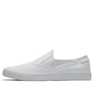 Nike Portmore 2 Solarsoft Slip On Canvas SB White AH3364-100