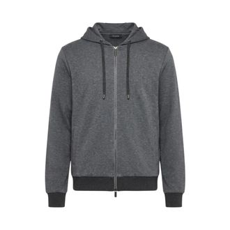 PESERICO Zip-throughs - Sweatshirts & Hoodies - Hombre - Gris - 2XL