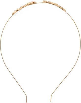 Red Valentino Elegante Metalen Haarband - Dames - Haaraccessoires - Geel - ONE Size - Accessoires