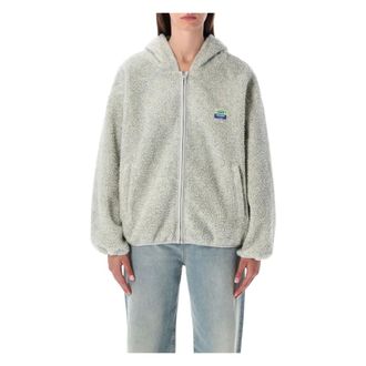 American Vintage Dames, Sweatshirts & Hoodies, Grijs, Maat: M/L Fleece