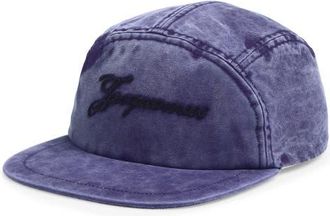 Jacquemus Gardian Hat in Blue at Nordstrom, Size 56