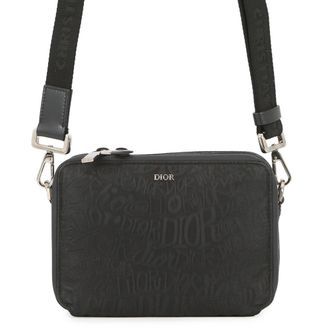 Dior Black Nylon Handbag Shoulder Bag (Pre-Owned)