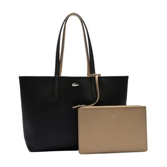Lacoste Bolso Tote Reversible Anna - Bags - Mujer - Negro - ONE SIZE