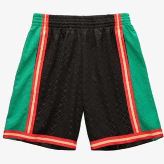 Mitchell & Ness Mens Neapolitan Swingman La Lakers Shorts In Black