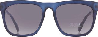 Guess Grey Gradient Browline Unisex Sunglasses GF0188 91B 56