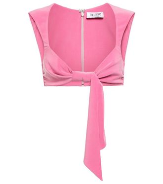 The Attico Jersey crop top