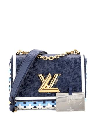 Louis Vuitton Twist Guinguette Handbag Epi and Braided Leather MM crossbody bag - Blauw