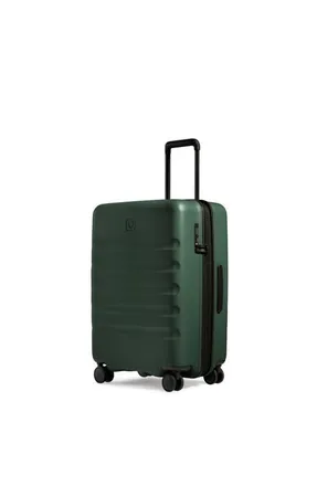 Antler Icon Stripe Medium Suitcase in Antler Green at Nordstrom