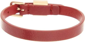 Valentino Vlogo Leather Bracelet