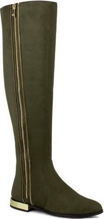 Ninety Union Majestic Knee High Boot in Olive at Nordstrom Rack, Size 11