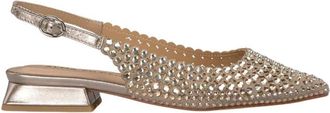 Alma En Pena Platte schoen details - Dames - Ballerinas - Geel - 36 EU - Schoenen