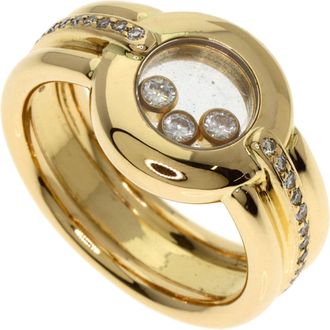 Chopard Yellow Gold Yellow Gold (18K) Band Ring (Pre-Owned)