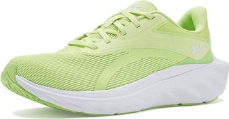 Under Armour Ascend Running Shoes Womens Shoes Fade Green/Lumos Lime/White : 7.5 B - Medium, Synthetic