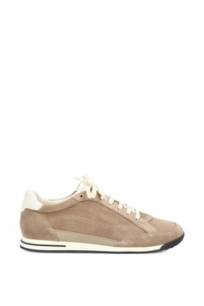Brunello Cucinelli SUEDE SNEAKERS Size: 44, colour: BROWN