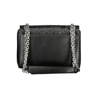 Calvin Klein Logo Snap Closure Wallet - Black
