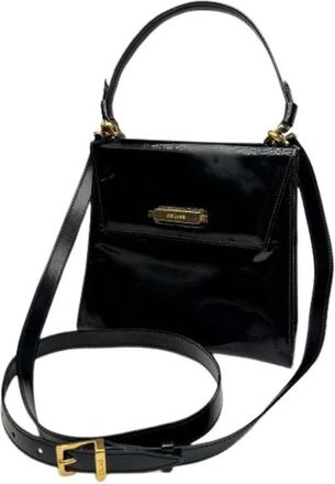 Celine Pre-owned Handbags, female, Black, Size: ONE SIZE Pre-owned Vintage Handbag