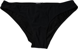 Dolce & Gabbana Womens Black Nylon Stretch Mid Waist Panty Underwear Elastane Clothing