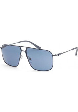 A|X Armani Exchange Mens AX2050S 60 609980 Fashion Sunglasses - Blue - One Size