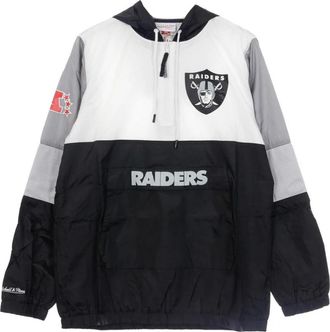 Mitchell & Ness NFL Surprise Win Windscheper Oakrai -Win Win Wind Jacket - Heren - Windbreakers - Wit - S - Fitness