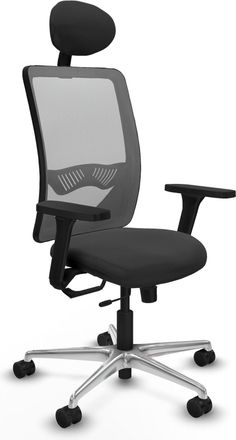 Piqueras y Crespo Silla De Oficina Piqueras Y Crespo Zulema Negro Espuma Gruesa