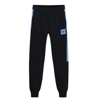 Umbro Heren Terras Joggingbroek (Zwart/Azuurblauw)