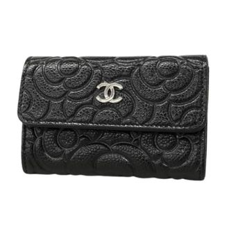 Chanel Pre-owned Wallets, female, Black, Size: ONE SIZE Pre-owned Leather Wallet