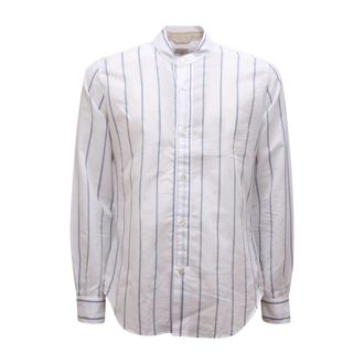 Eleventy O3922 Camicia Coreana Shirt - Heren - Casual Overhemden - Veelkleurig - XL - Katoen - Overhemden