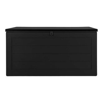 ebuy24 Caja coj&iacute;n dubrovnik 680l color negro
