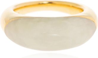 LI&Eacute; STUDIO Beatrice Ring - Dames - Ringen - Geel - 48 MM - Accessoires