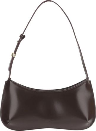 Jacquemus Shoulder Bags, female, Brown, Size: ONE SIZE Le Bisou Bag