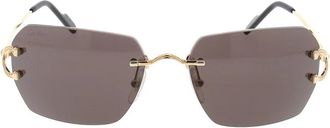 Cartier Zonnebril - unisex - Zonnebrillen - Geel - ONE Size - Nylon - Accessoires