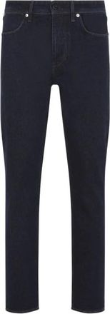 Stone Island Slim-fit jeans met vijf zakken - Heren - Slim Fit Jeans - Blauw - W36 - Katoen - Jeans