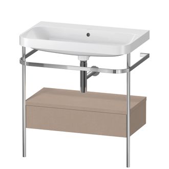 Duravit Set C-bonded Duravit Happy D.2 Plus Con Consola Met&aacute;lica Y Caj&oacute;n