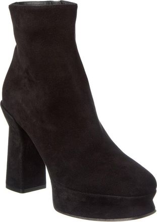 Ferragamo Ferragamo Standard Suede Platform Bootie
