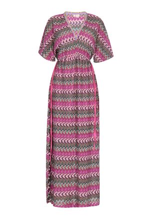 Izia Jurk Dames Roze Veelkleurig