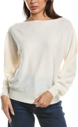 Fort&eacute; Cashmere Off The Shoulder Dolman Sleeve Cashmere Sweater