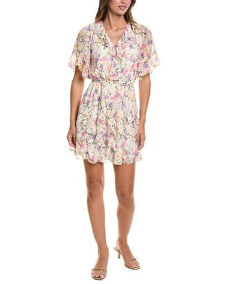 CeCe by Cynthia Steffe Waterfall Ruffle Mini Dress