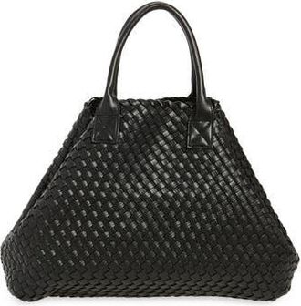 Urban Expression Woven Tote & Pouch in Black at Nordstrom Rack