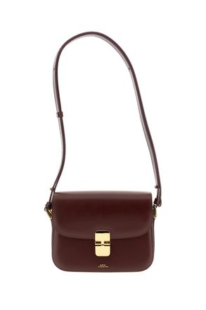 A.P.C. Red Grace Small Shoulder Bag