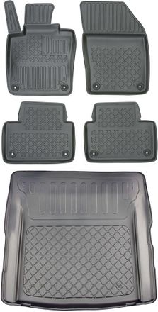 OEM Juego De Alfombrillas Para Coche Y Alfombrilla Para Maletero Para Volvo S60 Iii Sed&aacute;n A Partir De Octubre De 2018