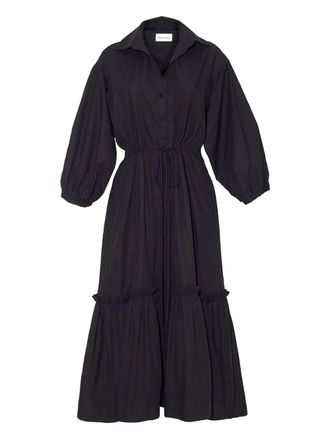 Cara Cara Hutton dress - women - Cotton - S - Black