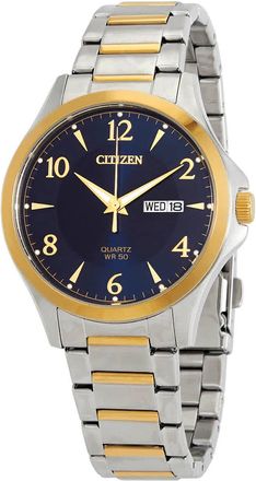 Citizen Quartz Midnight Blue Dial Mens Watch BF2005-54L