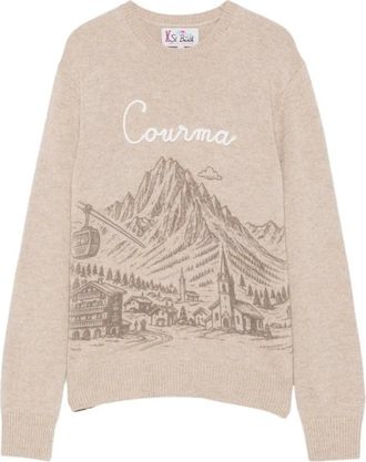 MC2 Saint Barth Jersey de cuello redondo - Knitwear - Mujer - Beige - M