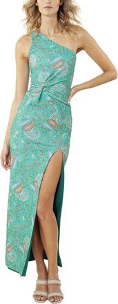 Hale Bob Hale Bob One Shoulder Maxi Dress