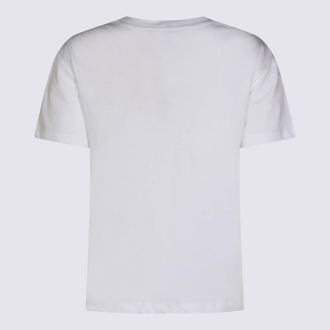 Twin-Set Womens T-Shirts And Polos Bianco Ottico