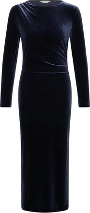 Part Two Midi Jurk - Dames - Casual kleedjes - Blauw - L - Kleedjes