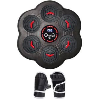 Trade Shop Trade Shop - Macchina Da Boxe Intelligente Bersaglio Da Parete Elettronico Allenatore Per Uomo Donna