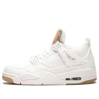 Air Jordan 4 Retro x Levis White Denim AO2571-100